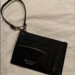 NWT Kate Spade Spencer Wristlet - black